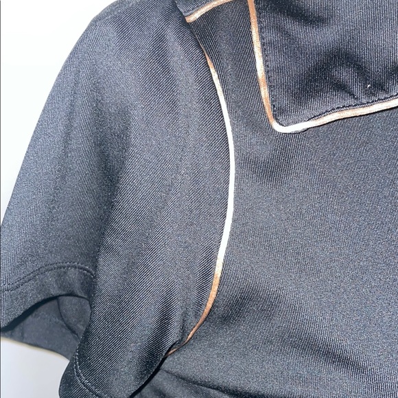 EP Pro Gold and Black Fitted Polo Shirt - Picture 5 of 7